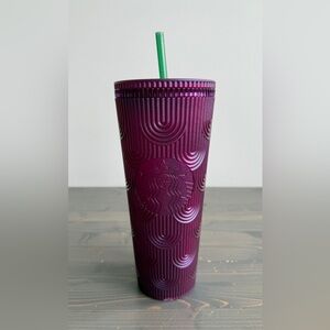 Starbucks 2022 Purple shimmer 
mermaid tails tumbler